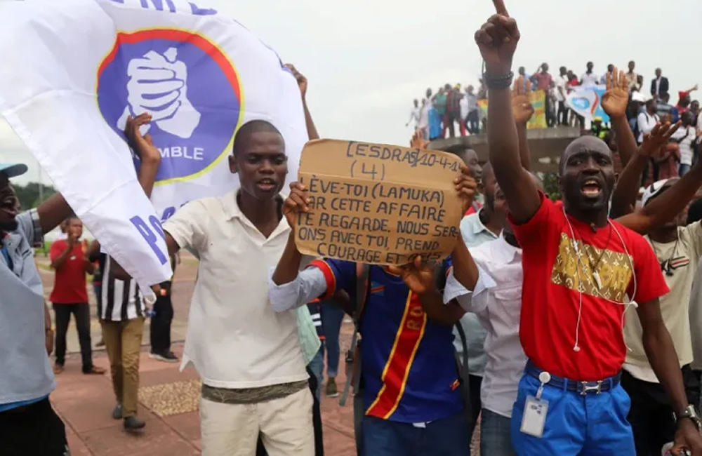 Martin Fayulu Supporters